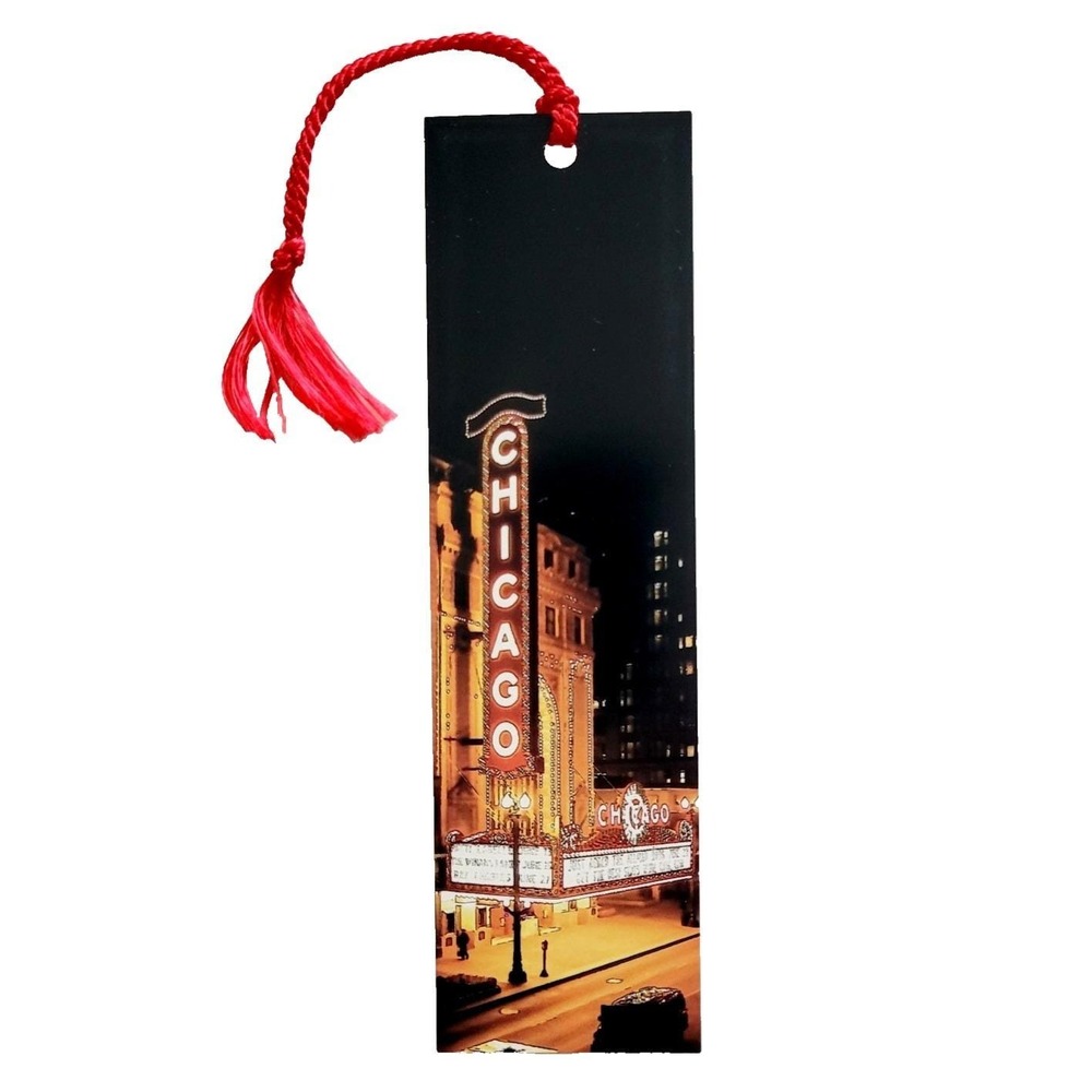 Vintage Y2K Chicago Theater Bookmark, Bob King, InFocus Communications CDT-007BK